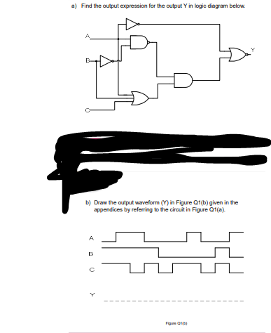 Solved A) Find The Output Expression For The Output Yin | Chegg.com