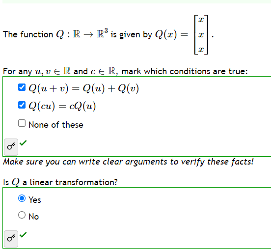 Solved The function Q:R→R3 is given by Q(x)=⎣⎡xxx⎦⎤ For any | Chegg.com