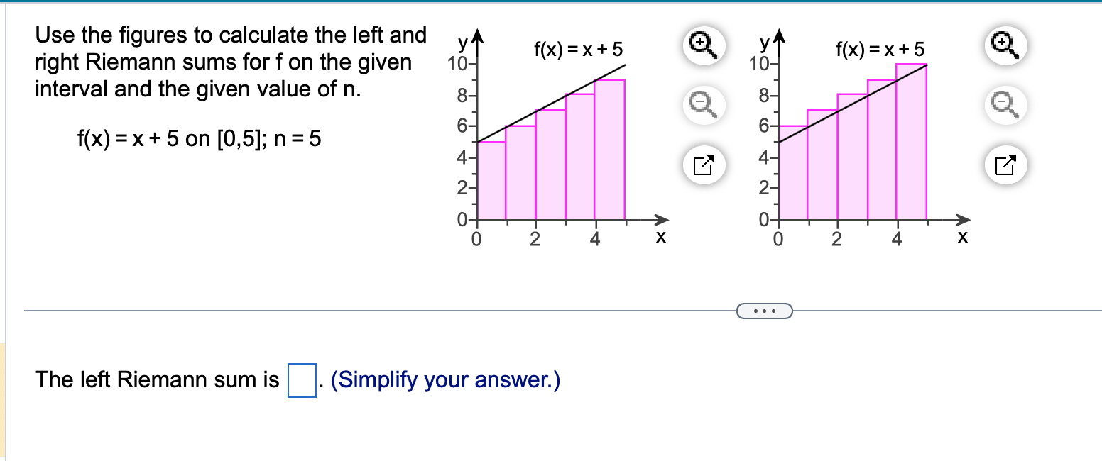 Solved Use the figures to calculate the left and right | Chegg.com