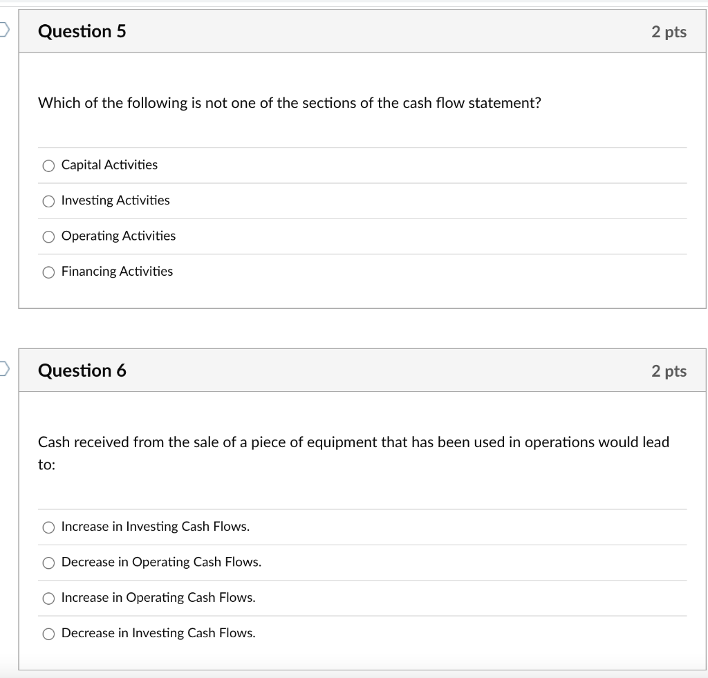 Solved Question 1 2 pts Which of the following labels would | Chegg.com