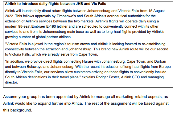 Airlink to introduce daily flights between JHB and Vic Falls
Airlink will launch daily direct return flights between Johannes