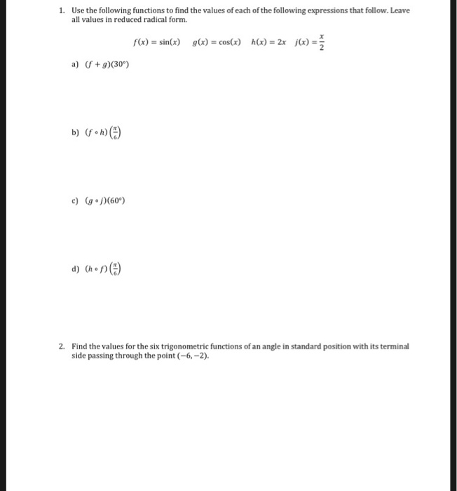 Solved 3. Determine the coterminal AND reference angles for | Chegg.com