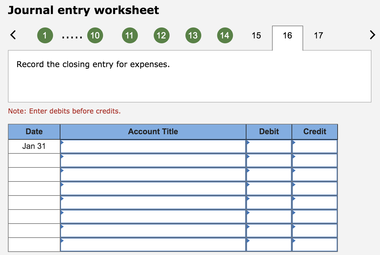 accounting closing entries