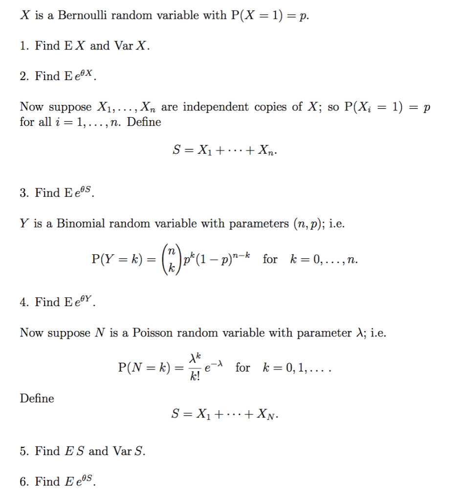 Solved X Is A Bernoulli Random Variable With P X 1 P Chegg Com