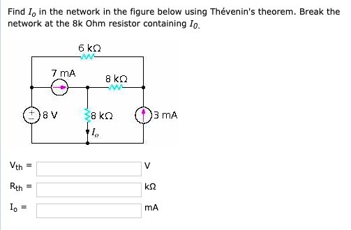 Solved Find I in the network in the figure below using | Chegg.com