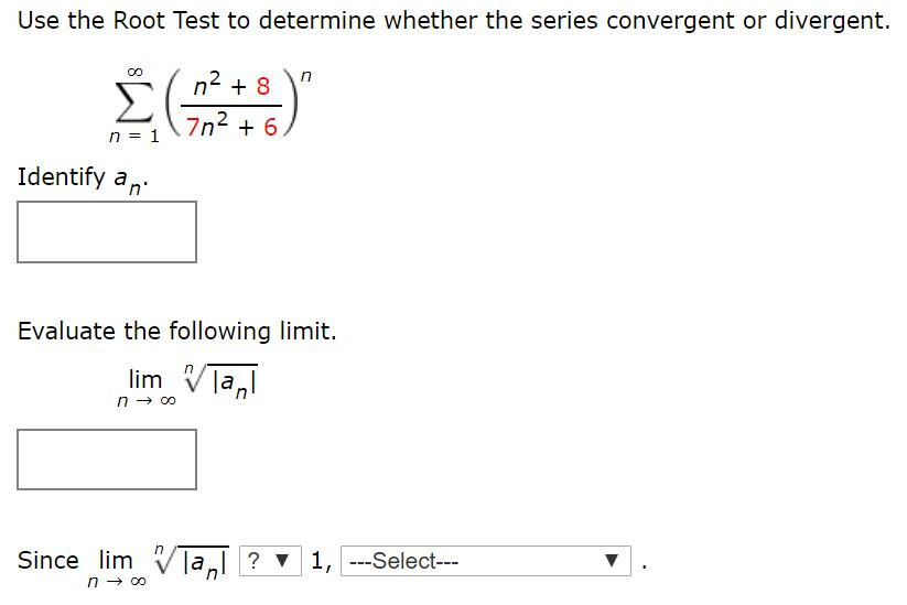 Ratio test calculator image
