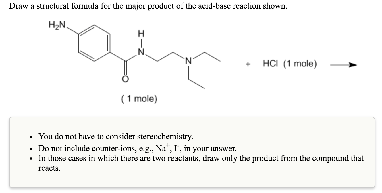 Solved Draw a structural formula for the major product of | Chegg.com