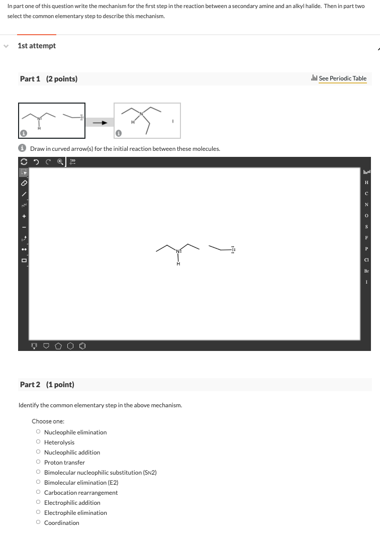 Solved In part one of this question write the mechanism for | Chegg.com