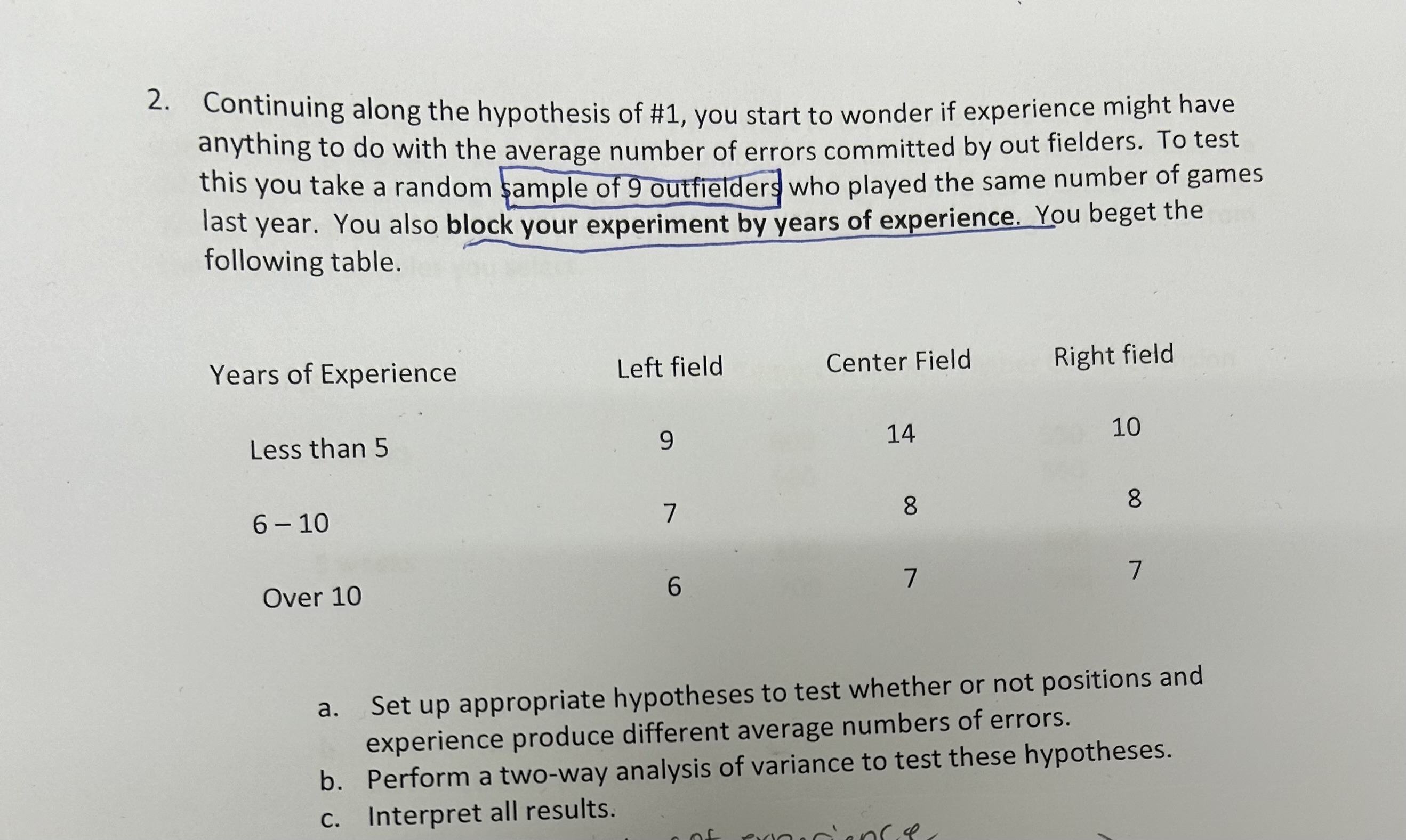 Solved 2. Continuing along the hypothesis of \#1, you start | Chegg.com