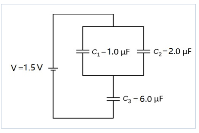 Solved Consider Three Capacitors Are Arranged As Shown In | Chegg.com