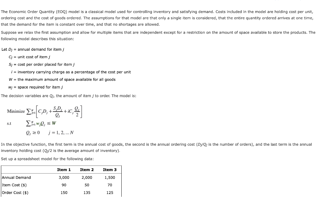 solved-the-economic-order-quantity-eoq-model-is-a-chegg