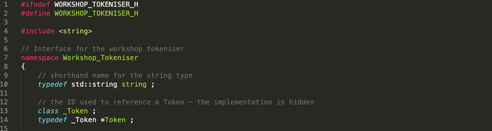 Solved Writing a Tokeniser should attempt to write your own | Chegg.com