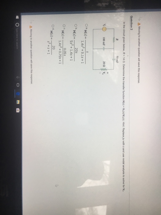 Solved In the circuit given below, R-14 Ω Determine the | Chegg.com