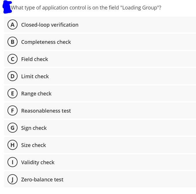 Solved What type of application control is on the field