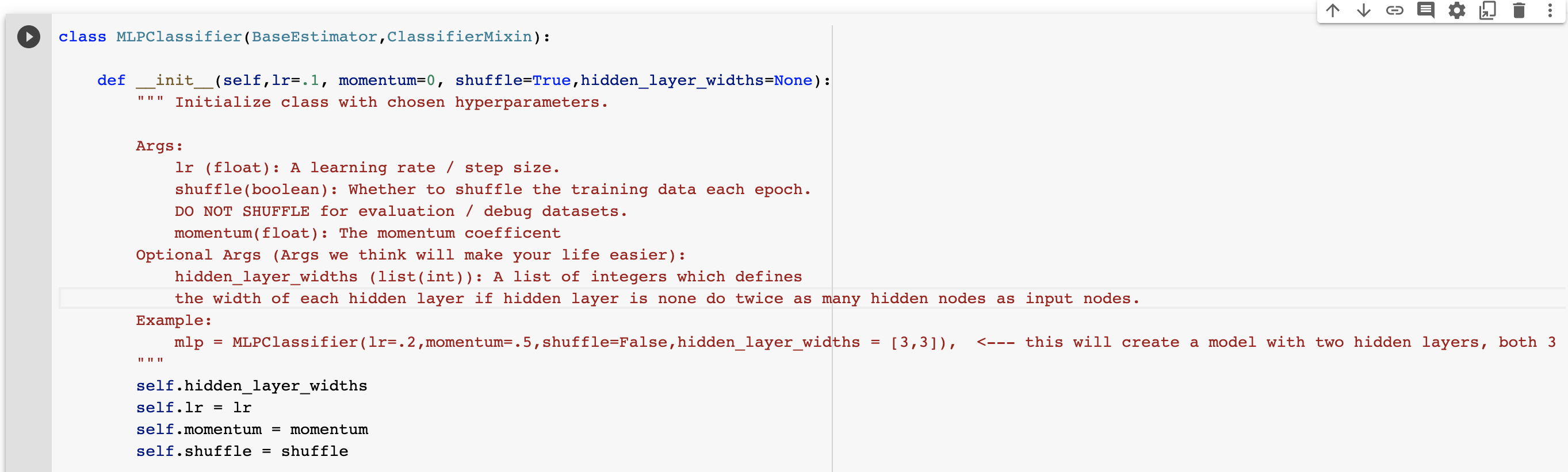 Solved I need help with this python code for a Perceptron | Chegg.com