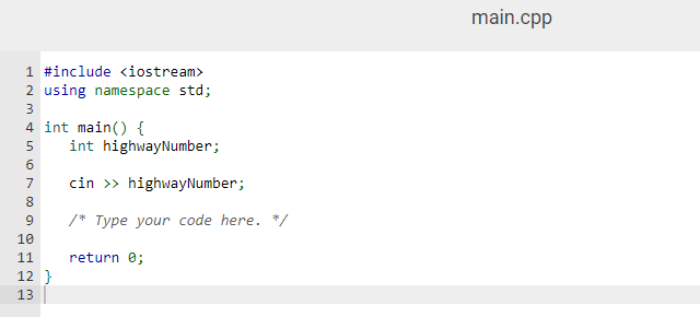 Solved Primary U.S. interstate highways are numbered 1-99. | Chegg.com