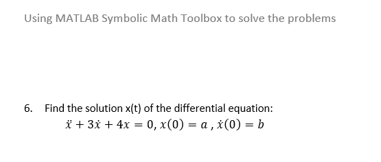 requires symbolic math toolbox