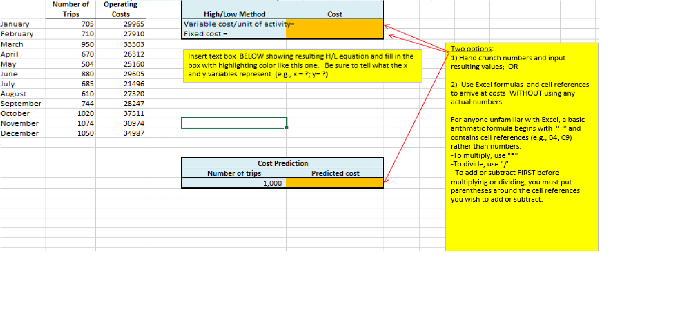 Solved heduiry using excel to model cost behavior part 3 chegg
