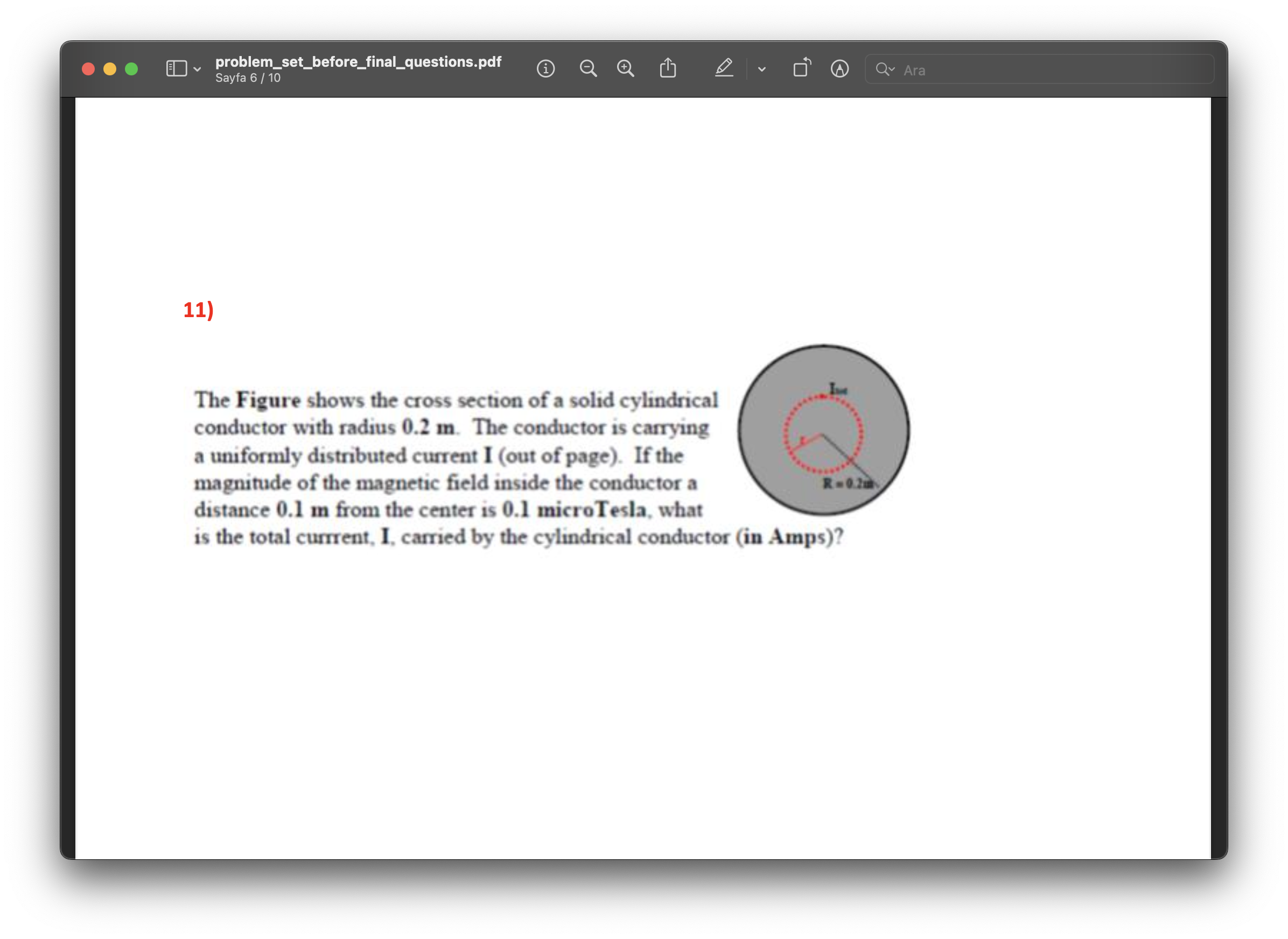 Solved The Figure shows the cross section of a solid