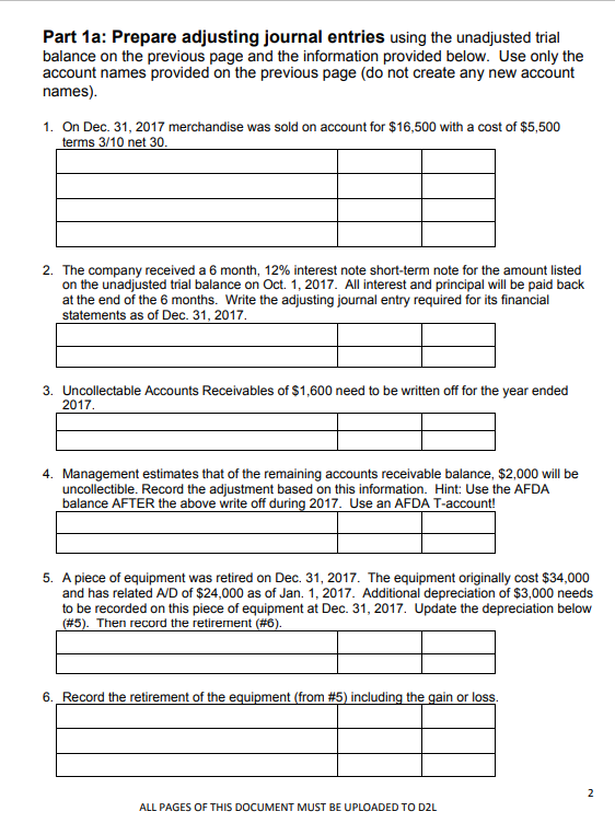 Solved Financial Statement Homework #2 Name Upload a copy of | Chegg.com