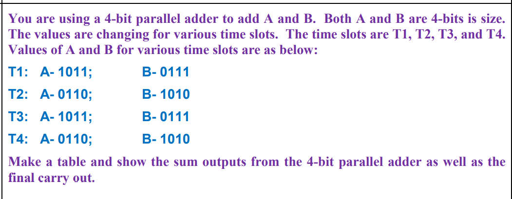 Solved Below is a BCD to 7-segment decoder connected to a | Chegg.com