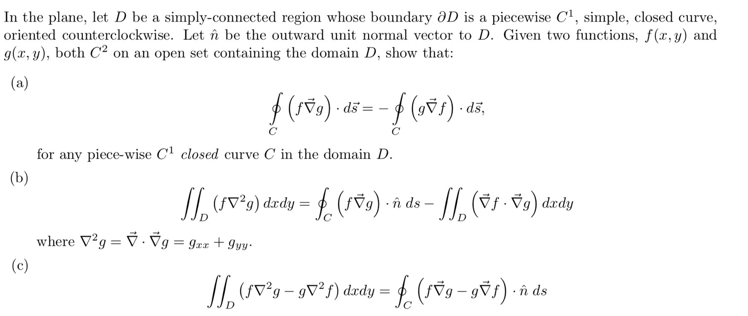 Solved In The Plane Let D Be A Simply Connected Region W Chegg Com