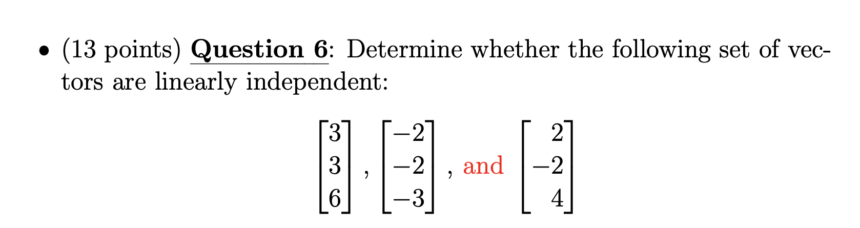 Solved Points Question Determine Whether The Chegg Com