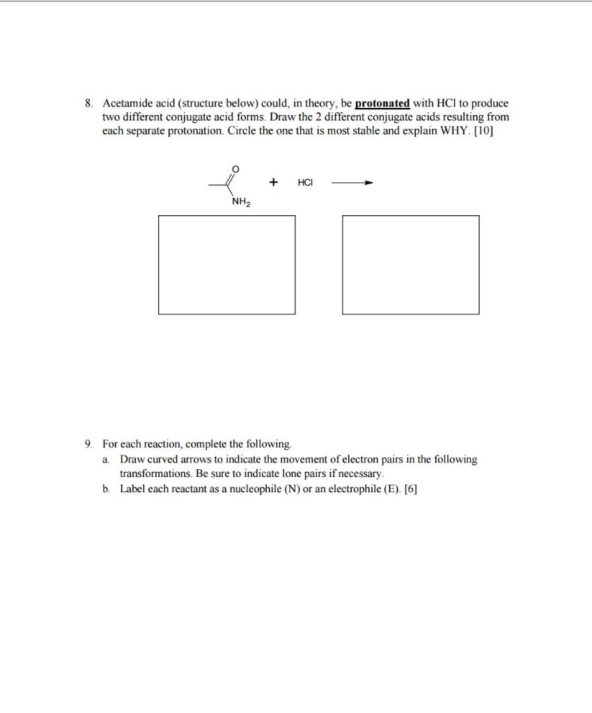 Solved 1. Complete the following using the compound below | Chegg.com