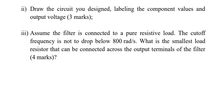 Solved 20 1 a) A DC voltage source of Vs = 10 V with | Chegg.com