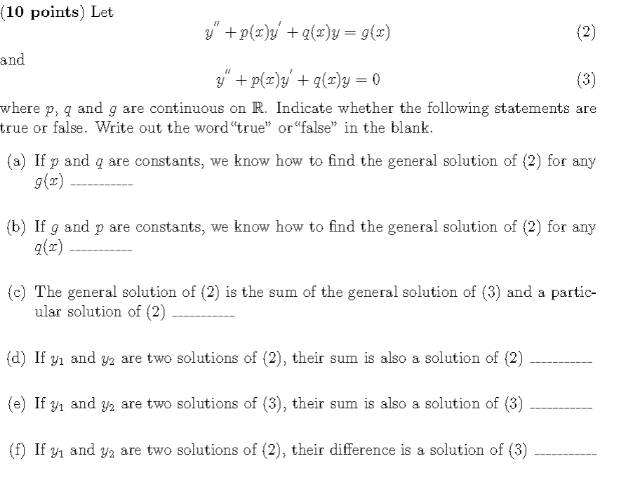 Solved 10 Points Let Y P E Y 9 2 Y G 2 2 And Y Chegg Com