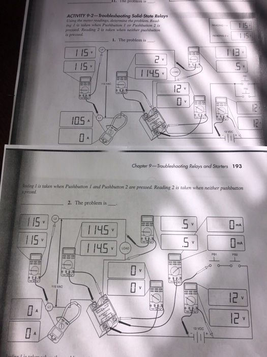 ACTIVITY 9-2-Troubleshooting Solid-State Relays | Chegg.com