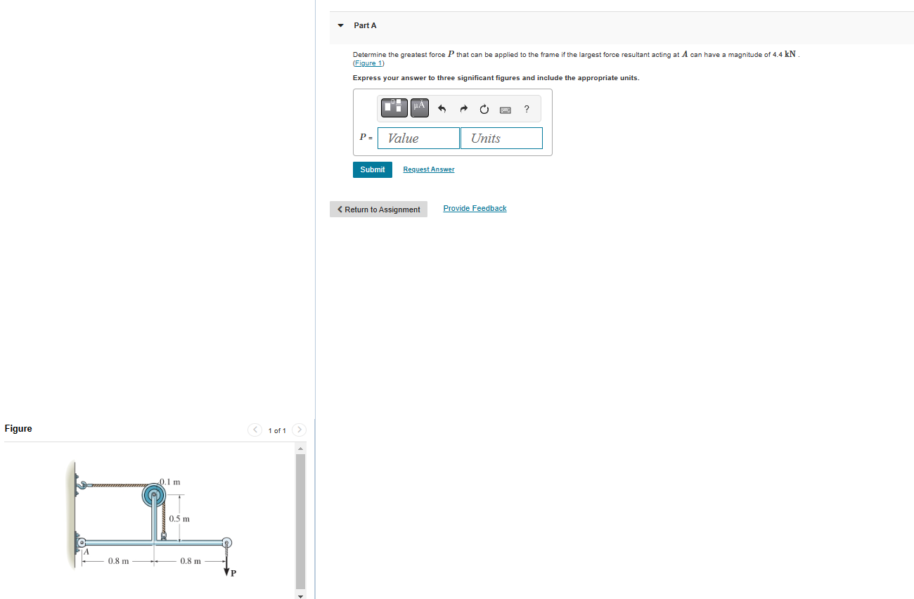 Solved Determine The Greatest Force P That Can Be Applied To | Chegg.com