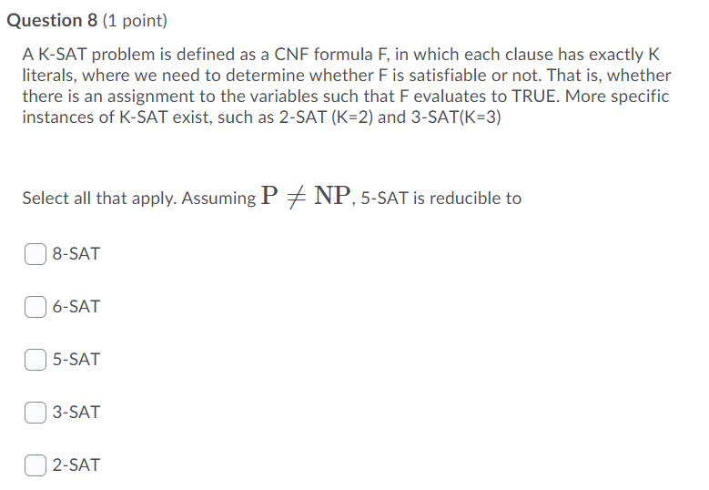 sat problem