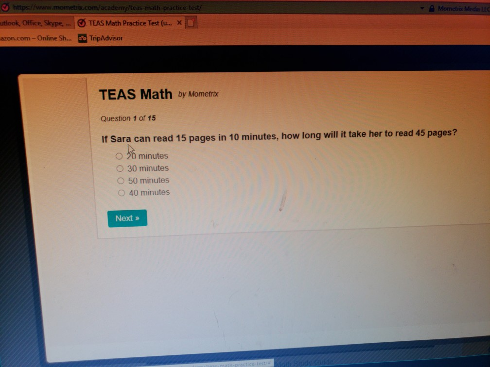teas math practice test