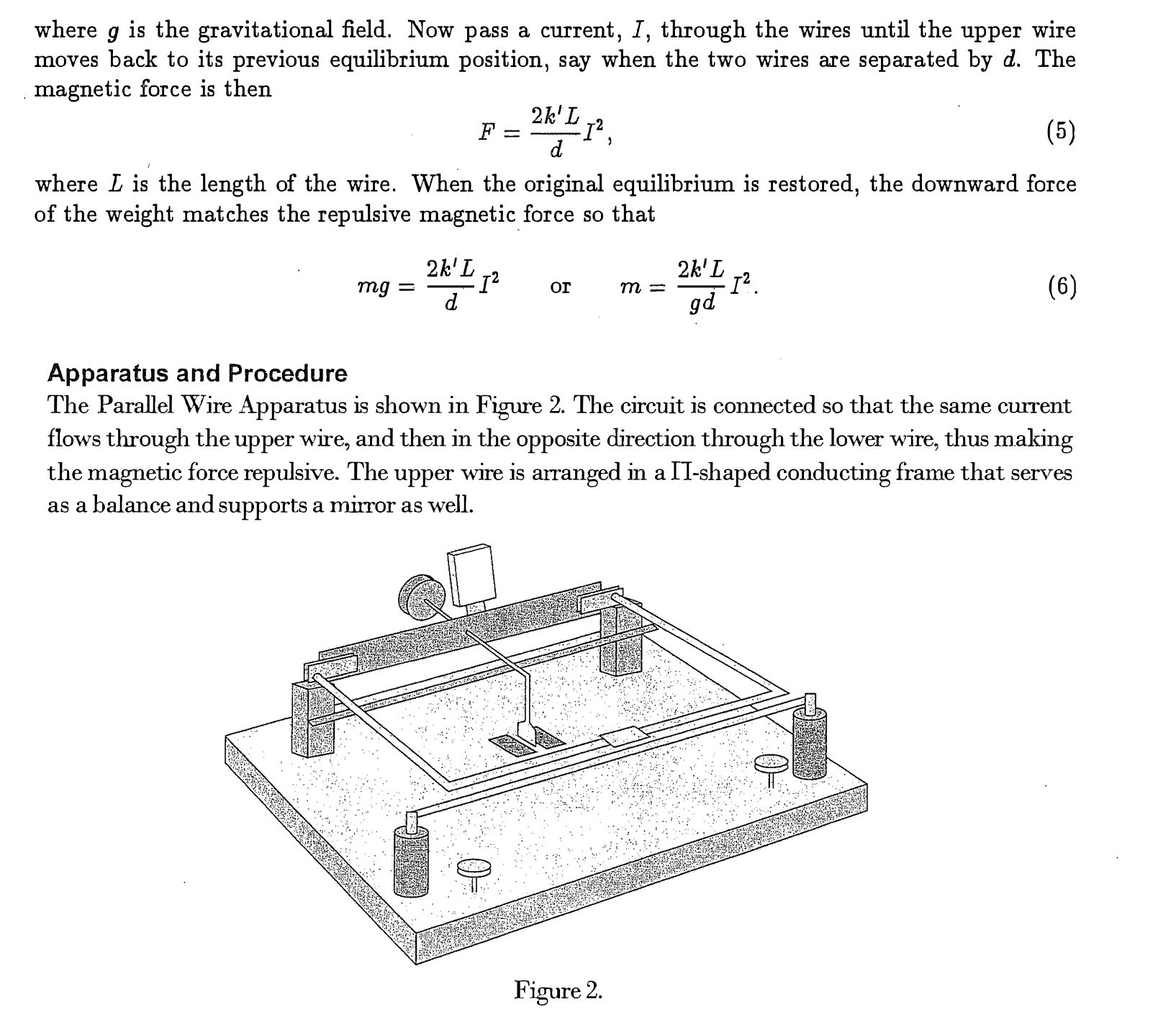 Solved A current of 18 Ampere runs through the Parallel Wire | Chegg.com