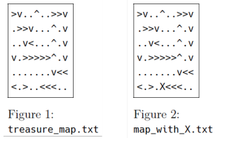 Solved Python please! Question 18: finding treasure (12 | Chegg.com