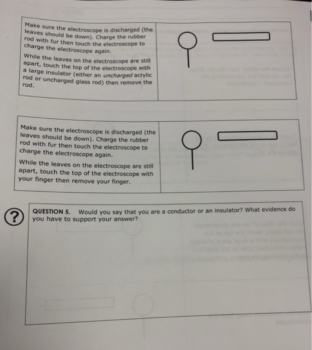 Solved Draw charge diagrams for the indicated objects in the