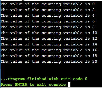 Solved Write code that will display the following output as | Chegg.com