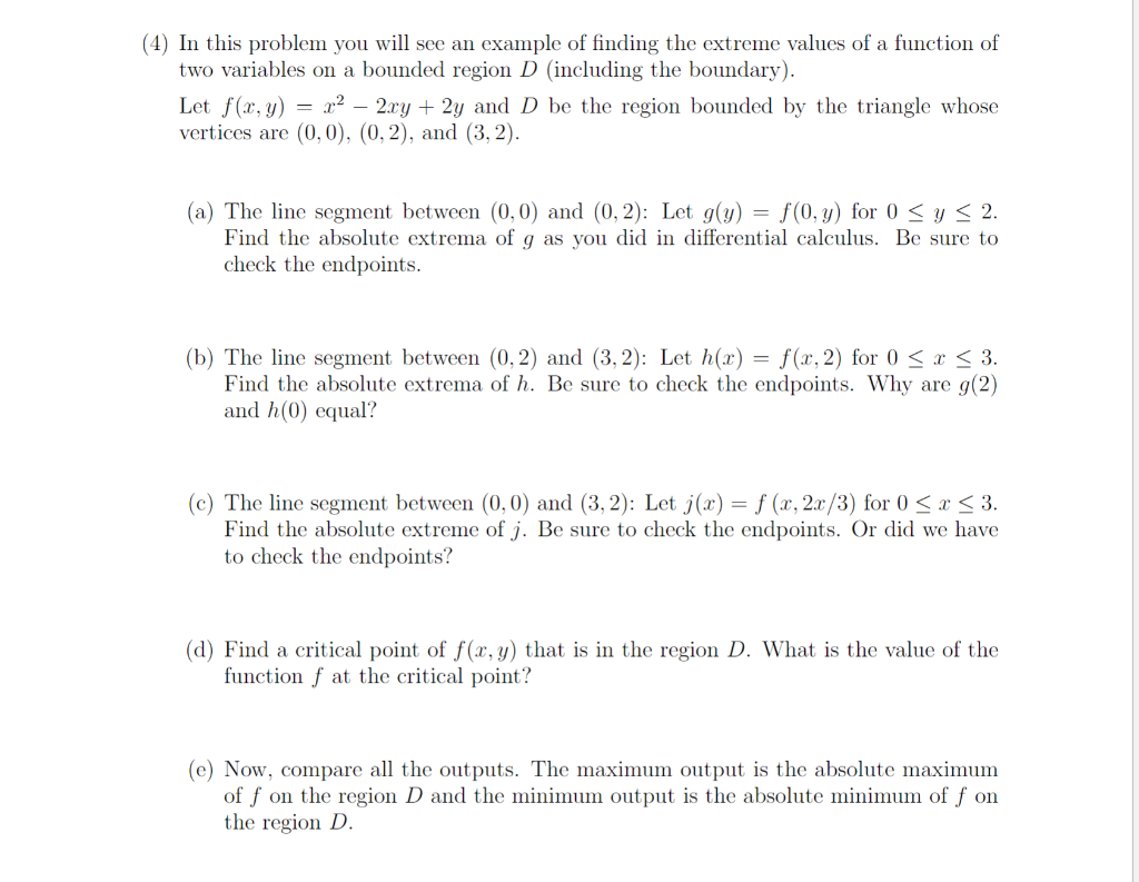 In This Problem You Will See An Example Of Finding