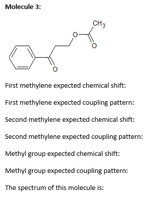 Solved 2. In The Chemical Shifts Module Friday Assignment, | Chegg.com