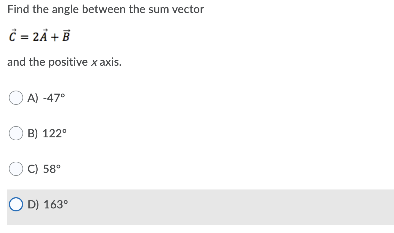 Solved ĀA Two position vectors A and B lie in the xy- plane, | Chegg.com