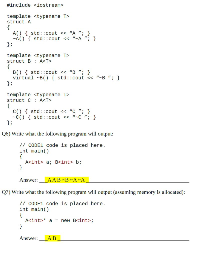 Solved Can someone please explain HOW they got the output | Chegg.com
