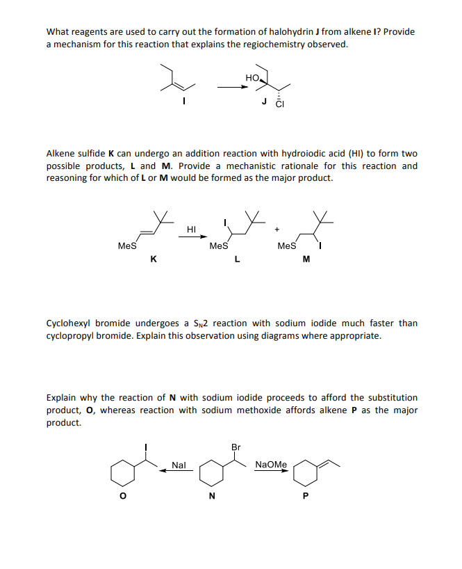 Solved What reagents are used to carry out the formation of | Chegg.com