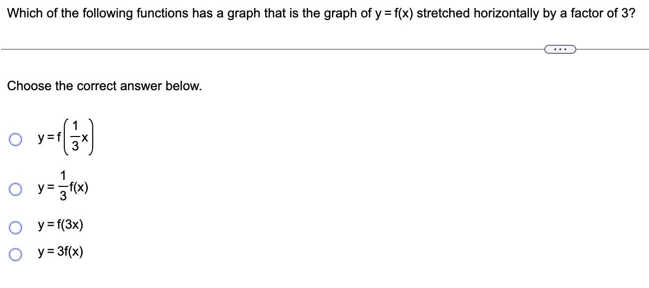 Solved Which of the following functions has a graph that is | Chegg.com
