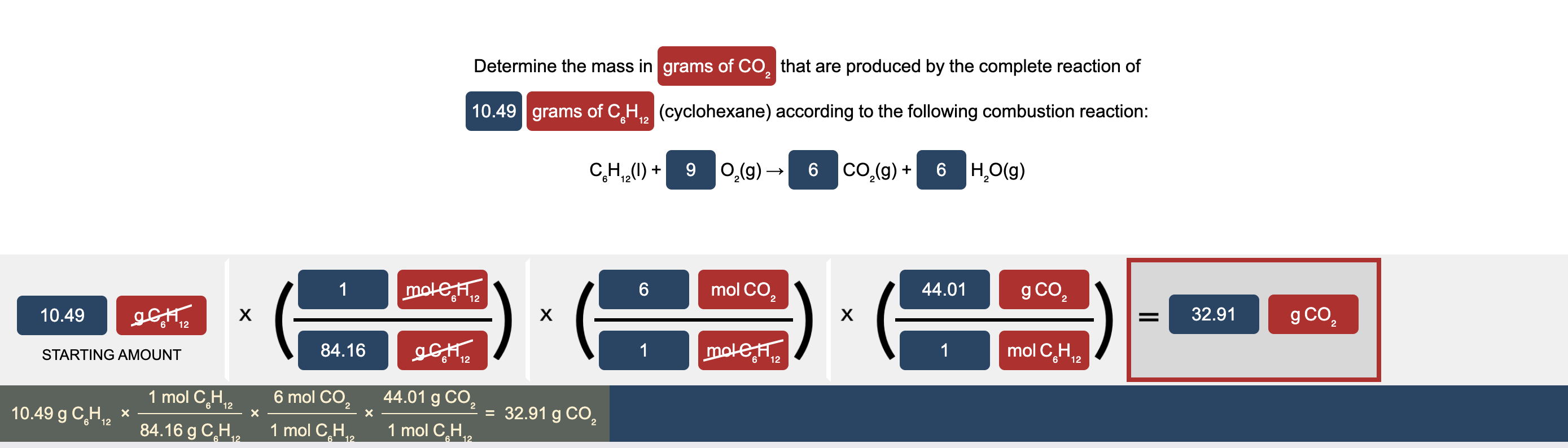 What is the mass of glucose required to produce 44g of C{O_{2'}} on  complete combustion?30g45g60g22g