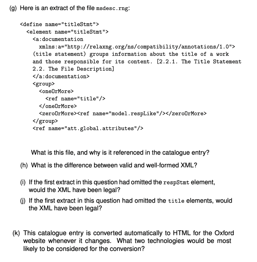 Solved An entry in the Oxford Medieval Manuscript catalogue | Chegg.com