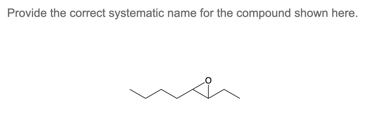 Solved Provide the correct systematic name for the compound | Chegg.com