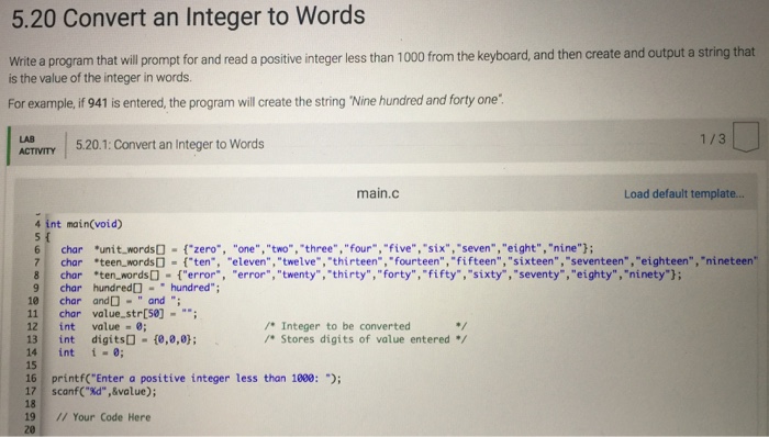 solved-5-20-convert-an-integer-to-words-write-a-program-that-chegg