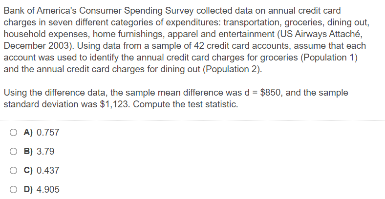 solved-bank-of-america-s-consumer-spending-survey-collected-chegg