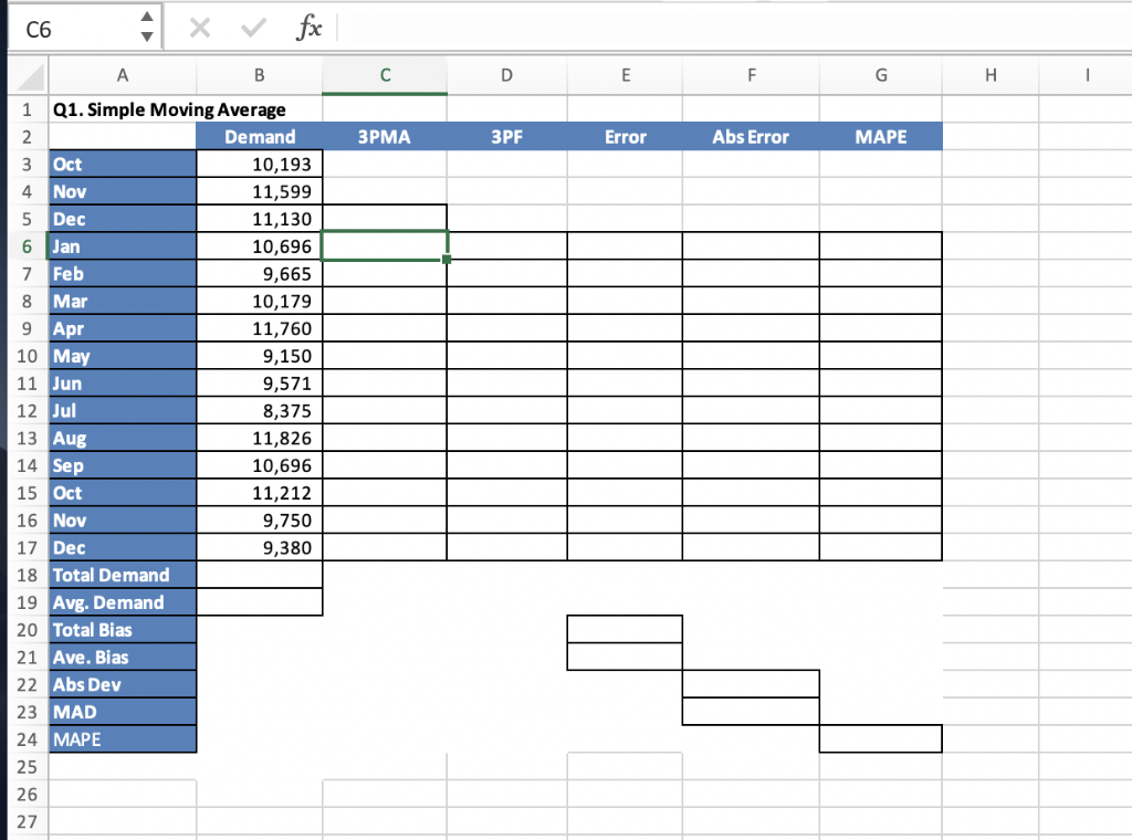 Solved The actual question is the one in excel. I have added | Chegg.com